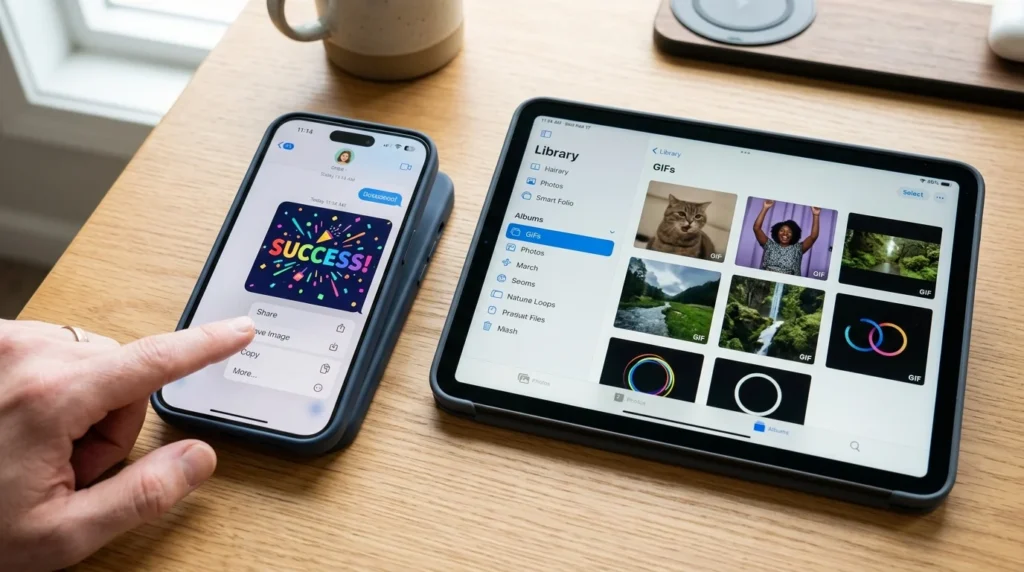 Comment envoyer et enregistrer des GIF sur iPhone et iPad facilement